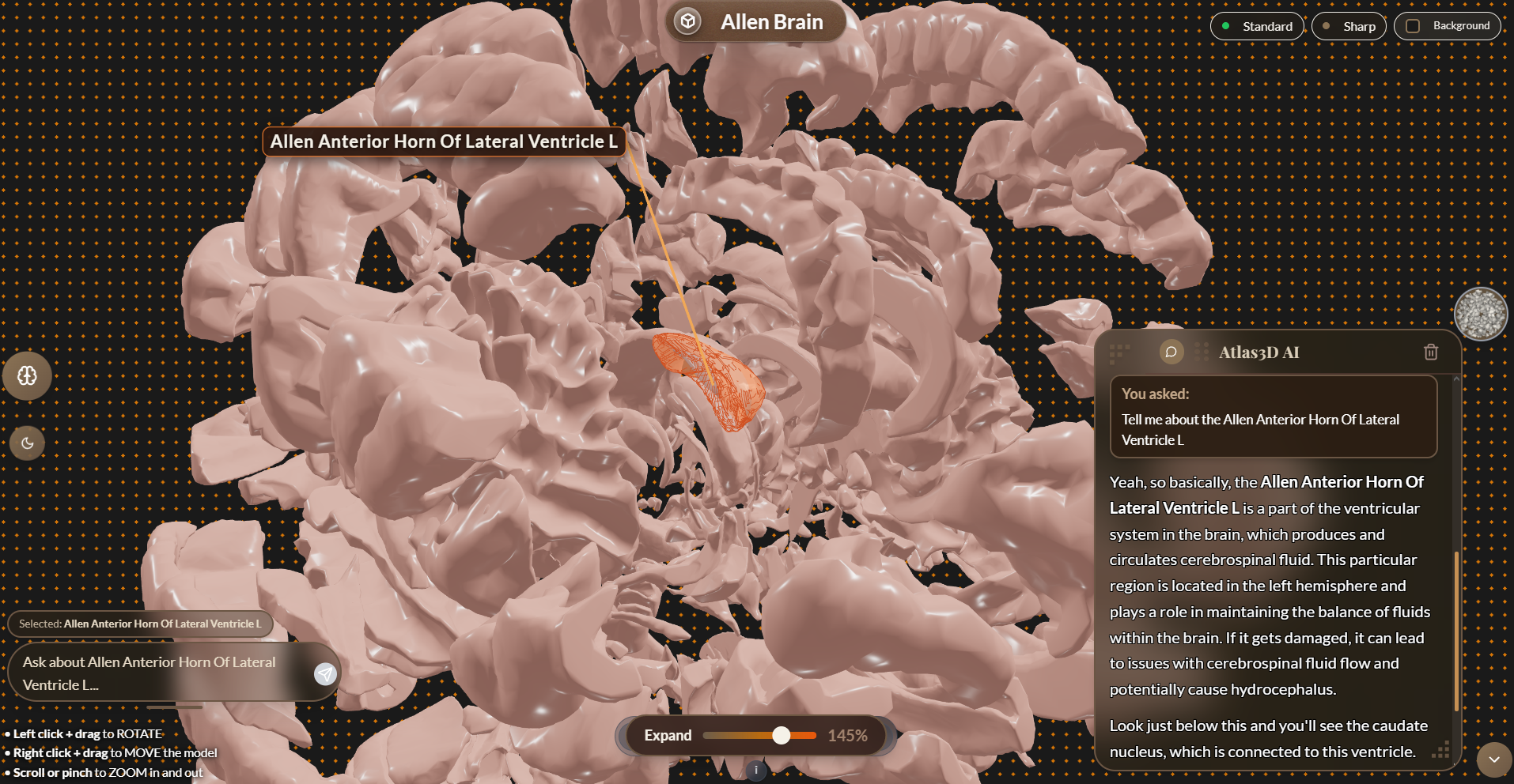 Atlas3D Interface 1